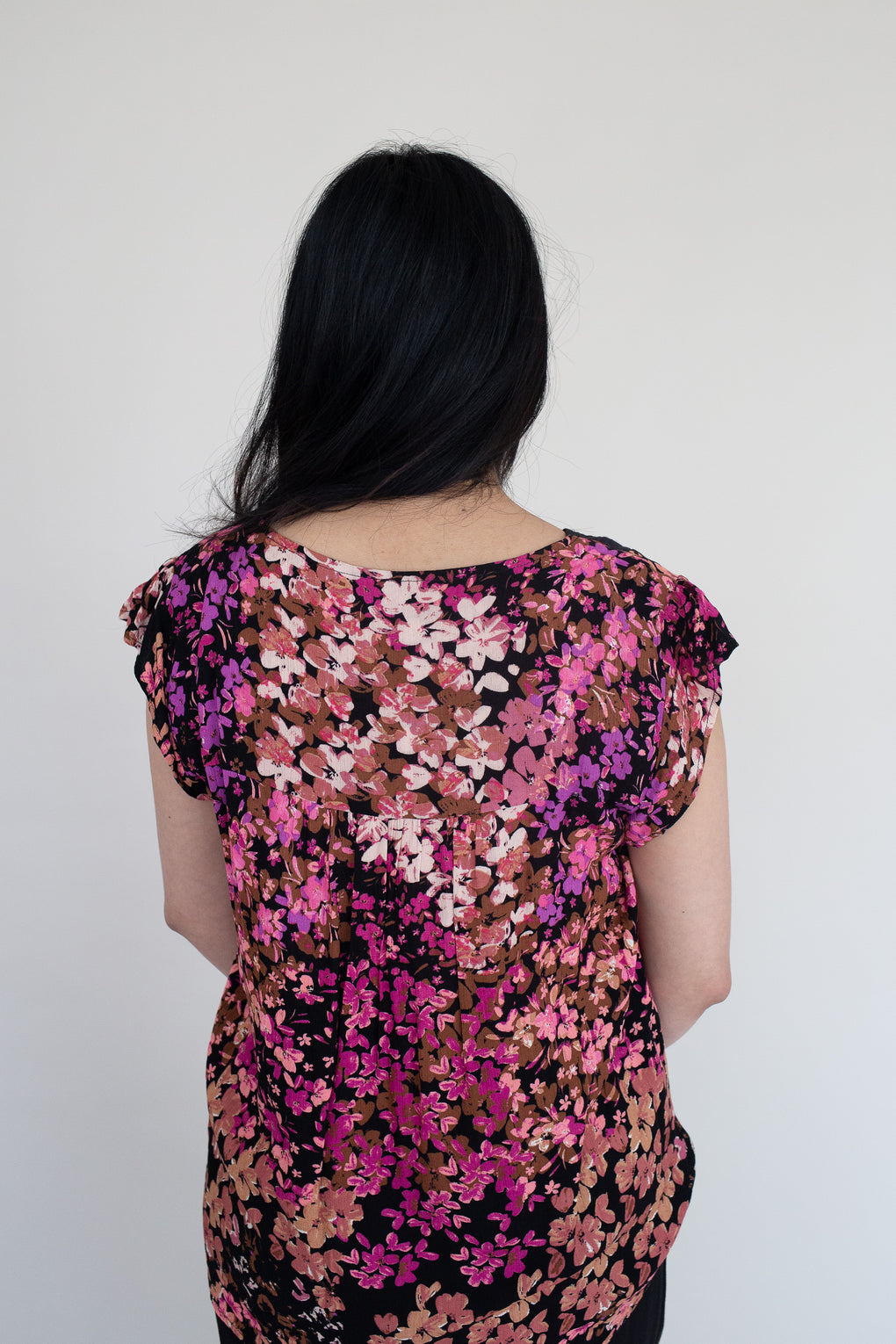 Iris Embroidered Top
