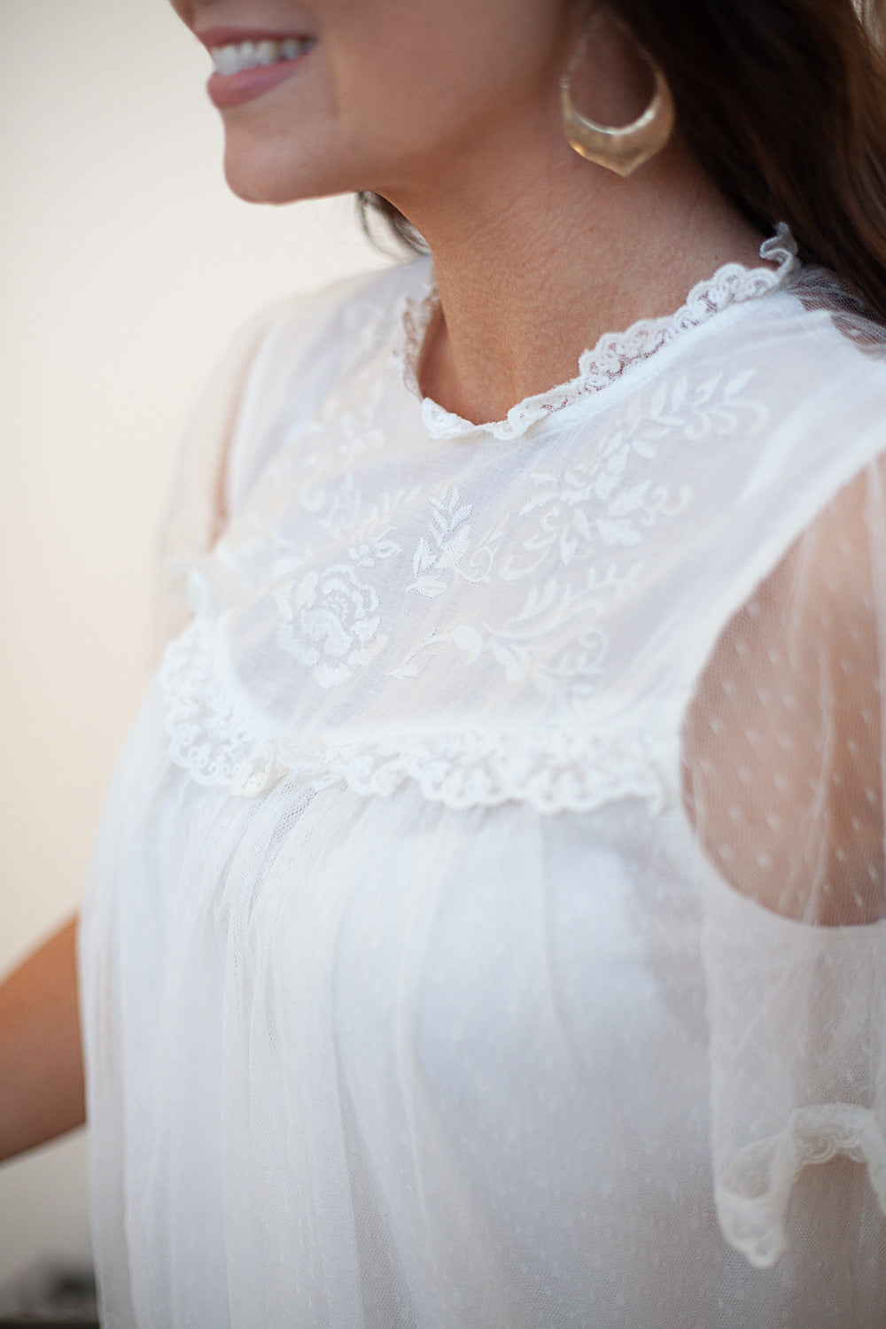 Ethereal Lace Blouse